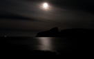 Sheep Rock by moonlight. 